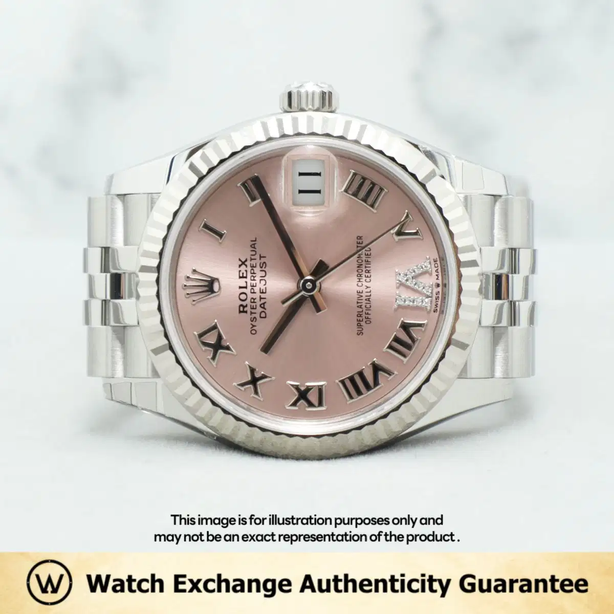 Rolex Datejust 278274 Pink w VI Diamond