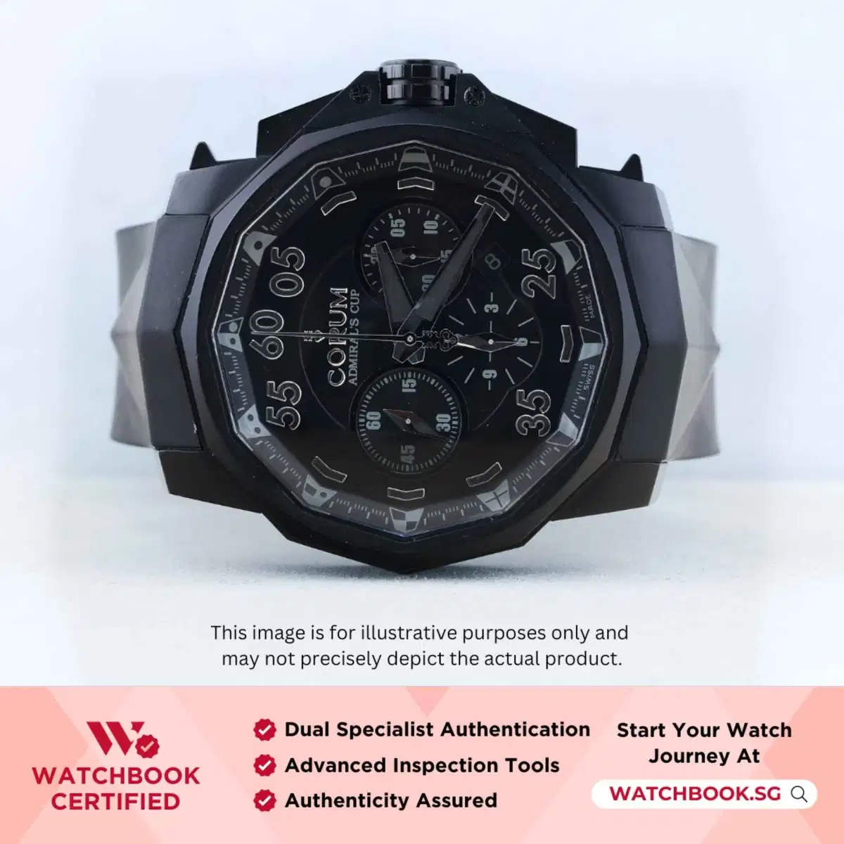Corum Admiral 753.934.95-0371-AN92 Black