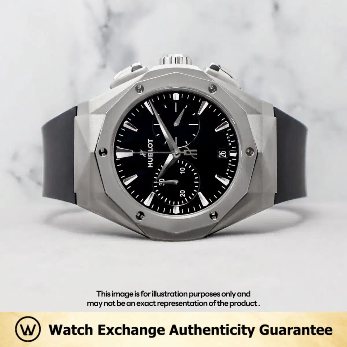 Hublot Classic Fusion Chronograph Orlinski Titanium 549.NI.1270.RX.ORL23 Black