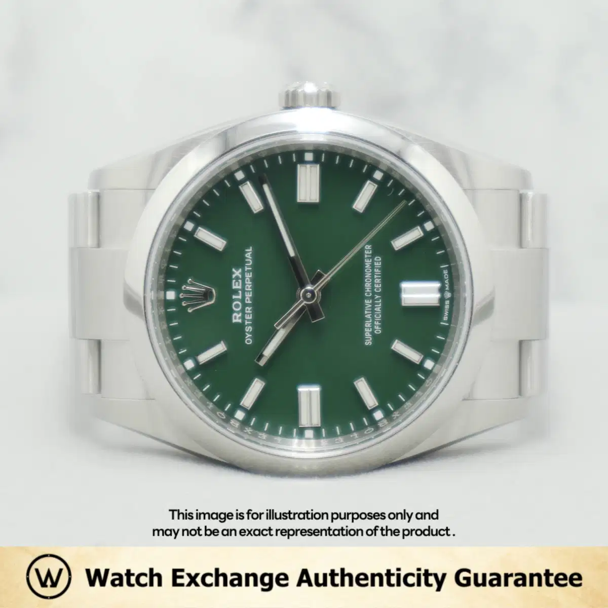 Rolex Oyster Perpetual 126000 Green