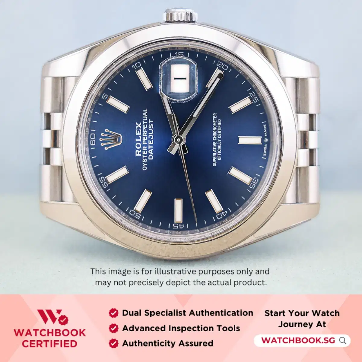 Rolex Datejust 126300 Blue