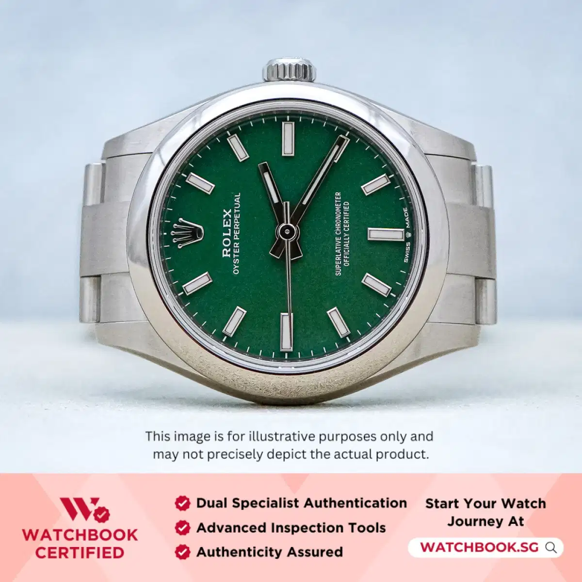 Rolex Oyster Perpetual 277200 Green