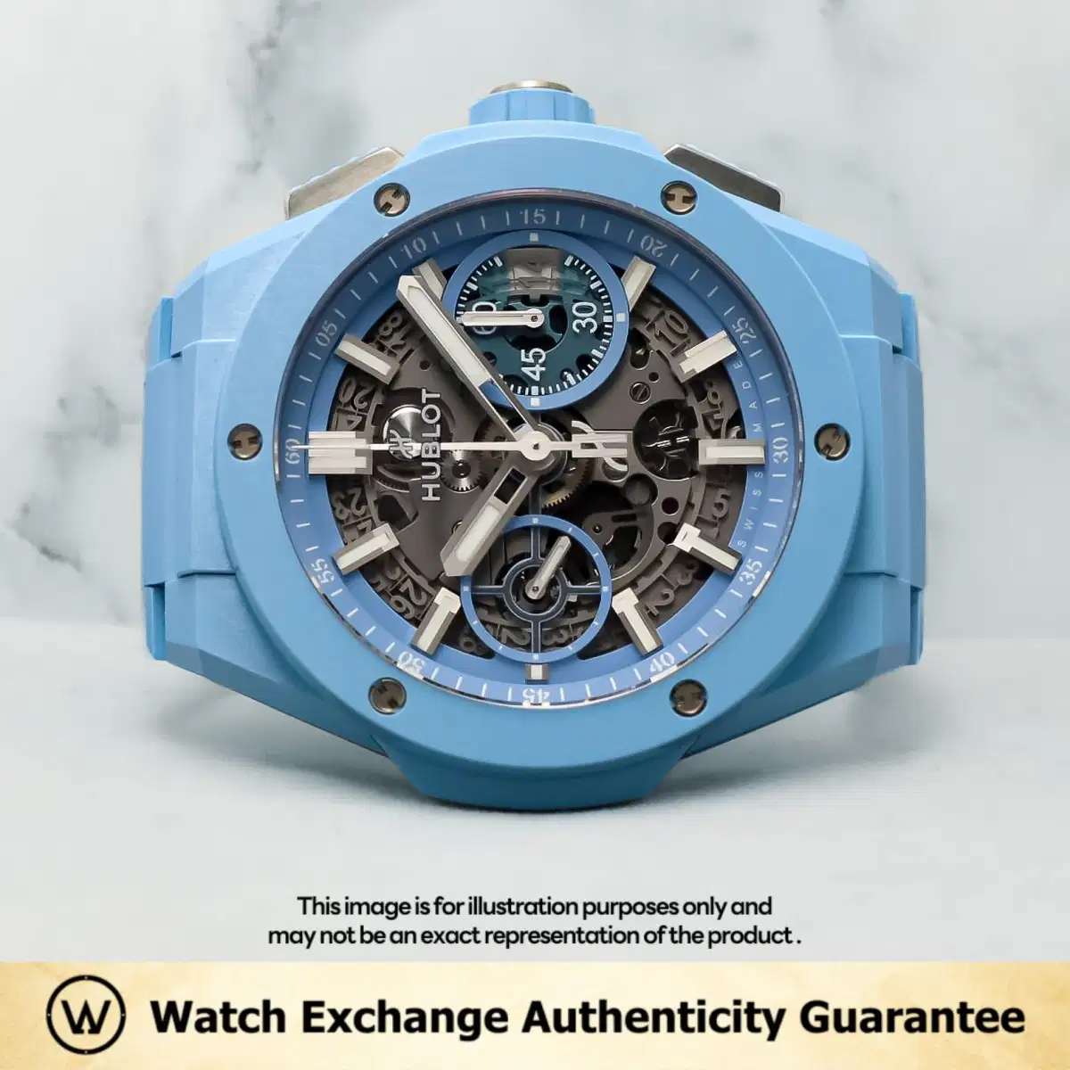 Hublot Big Bang Integrated 451.EX.5120.EX Sky Blue Skeleton