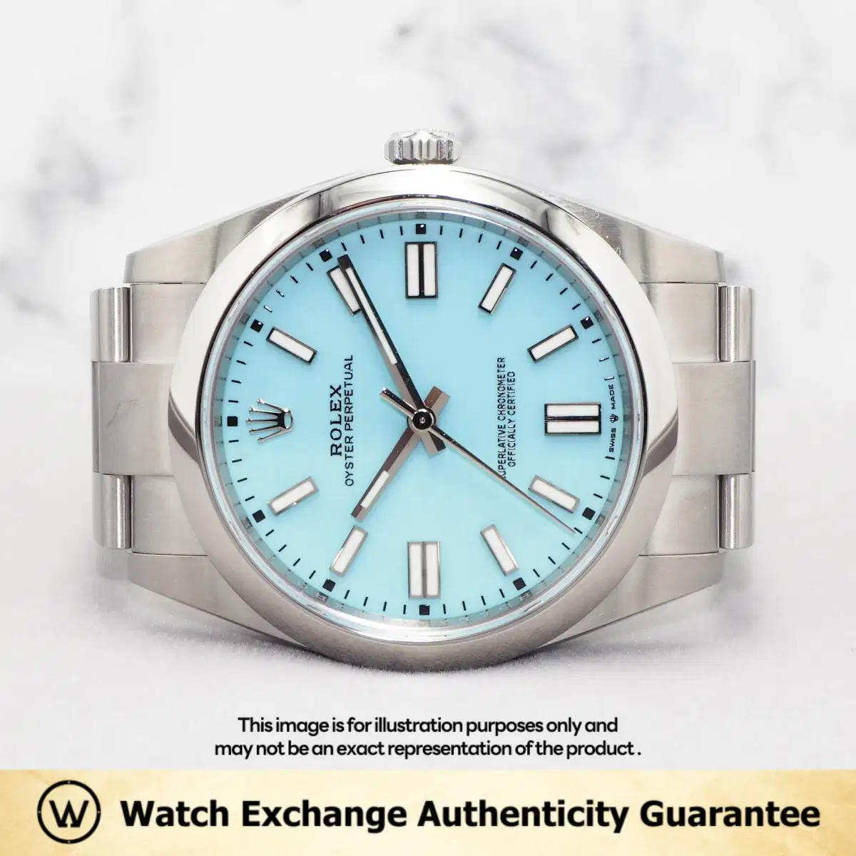 Rolex Oyster Perpetual 124300 Tiffany Turquoise