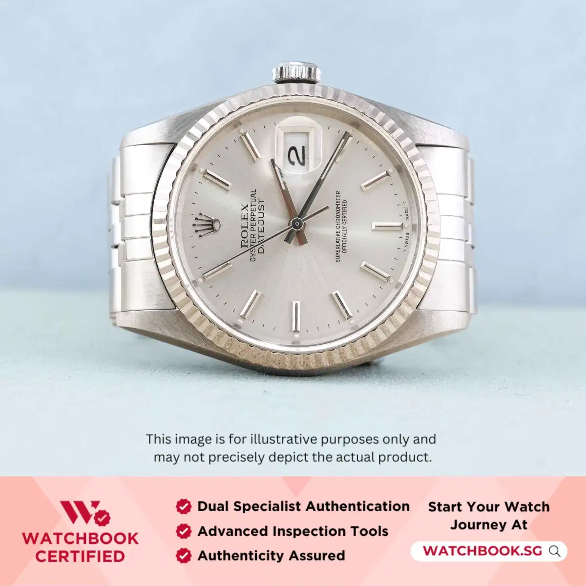 Rolex Datejust 16234 Silver