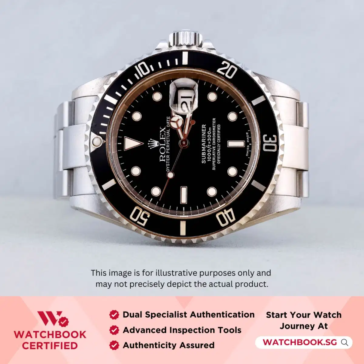 Rolex Submariner 16610 Black