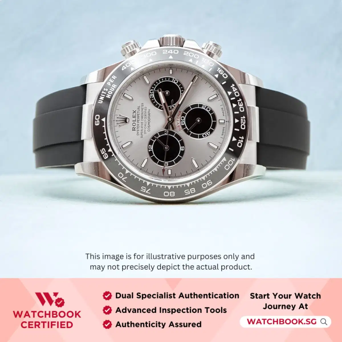 Rolex Daytona 126519LN Silver Panda Ghost