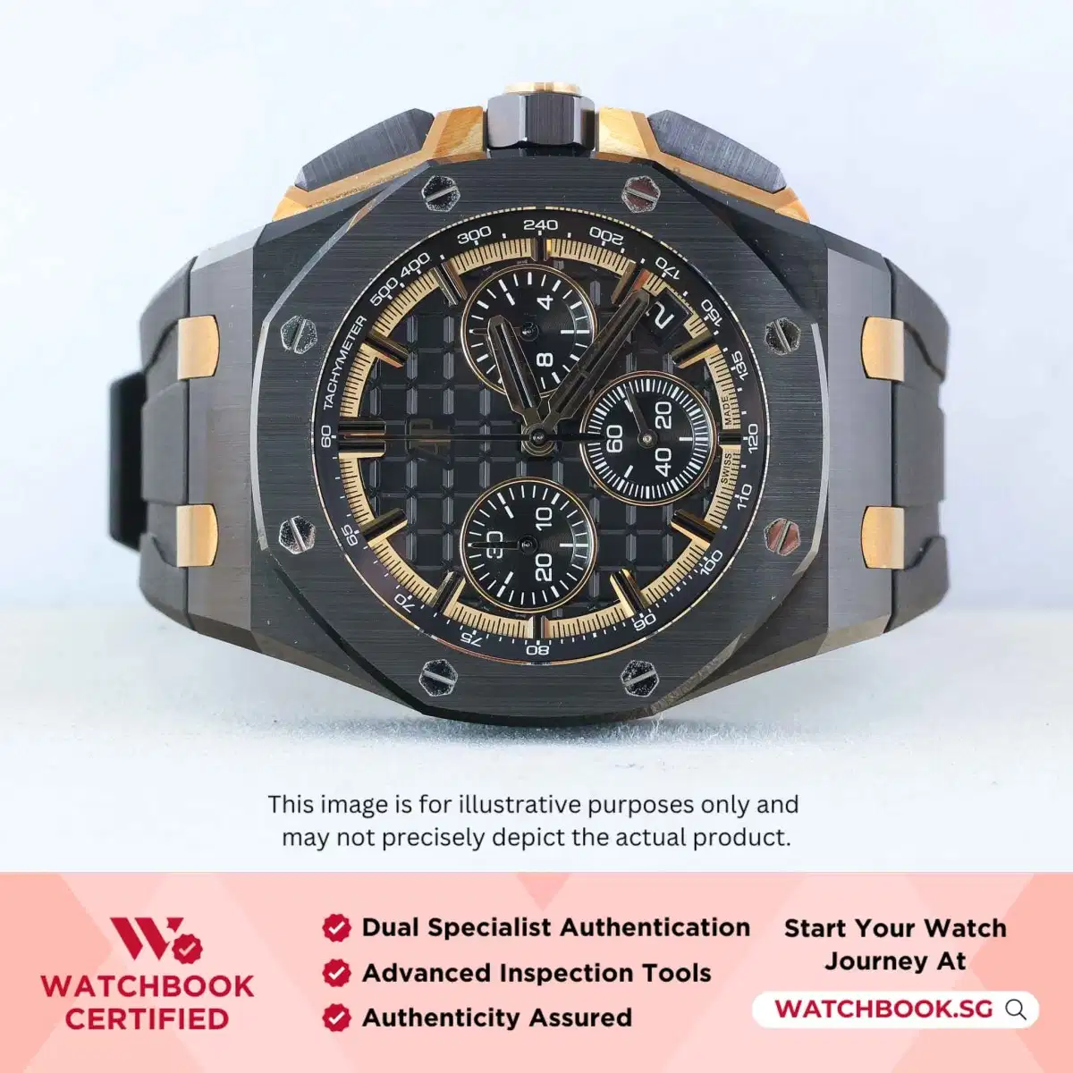 Audemars Piguet Royal Oak Offshore 26420CE.OO.A127CR.01 Black and Yellow Gold