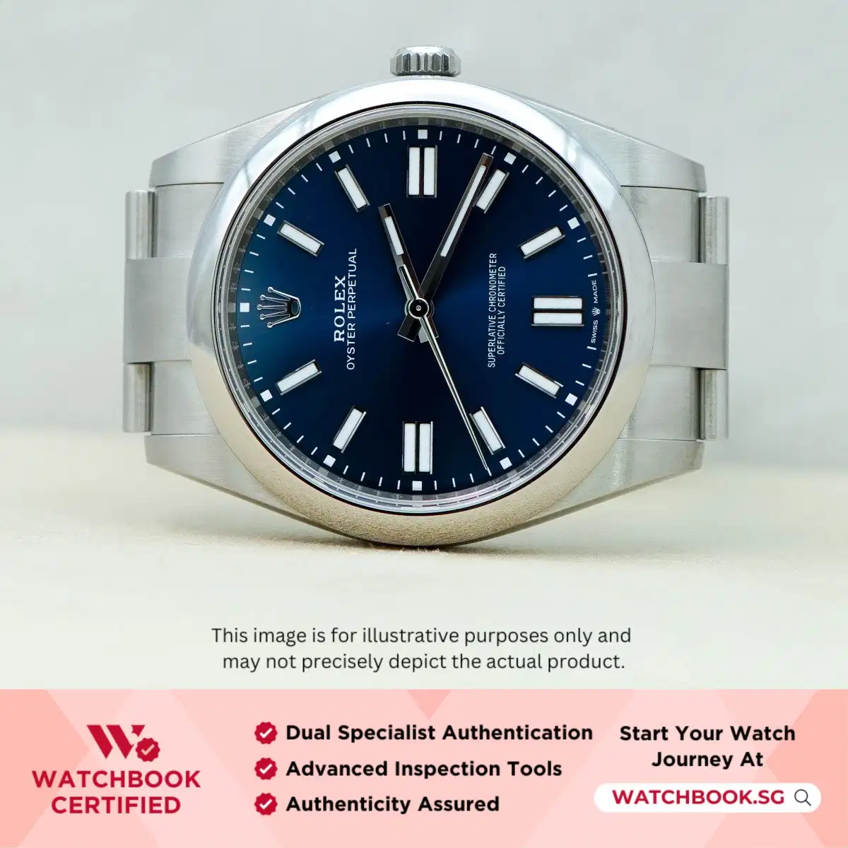 Rolex Oyster Perpetual 124300 Bright Blue