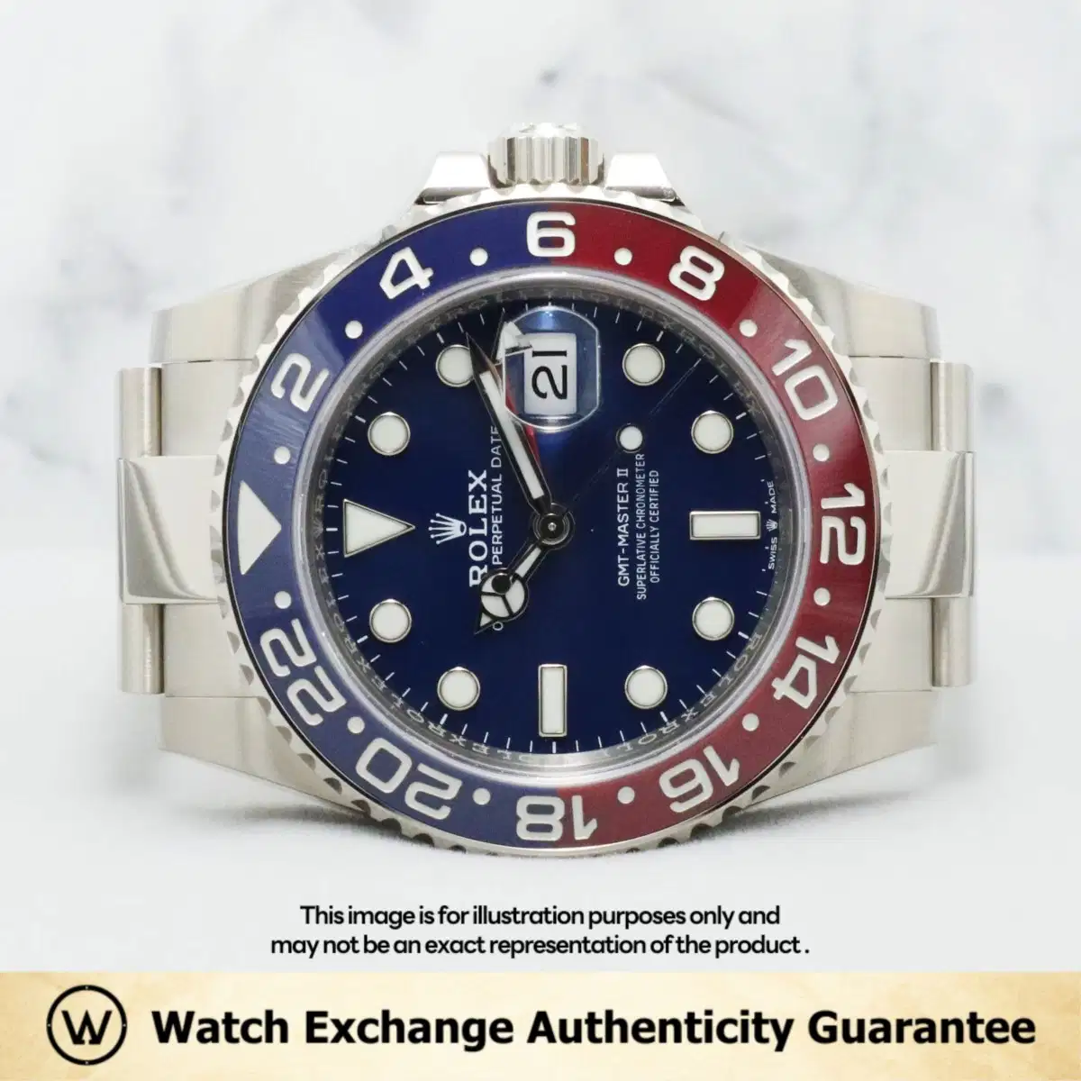 Rolex GMT Master II Pepsi 126719BLRO Blue