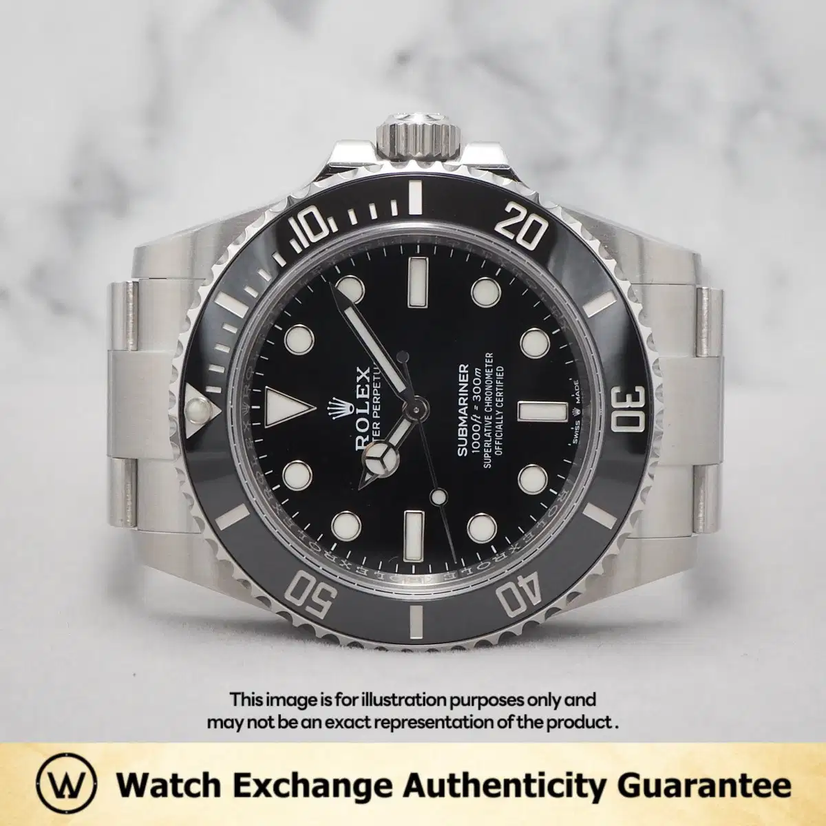 Rolex Submariner No Date 124060 Black