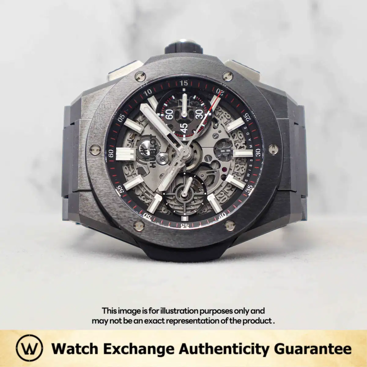 Hublot Big Bang Big Bang Integrated Black Magic 451.CX.1170.CX Matte Black Skeleton