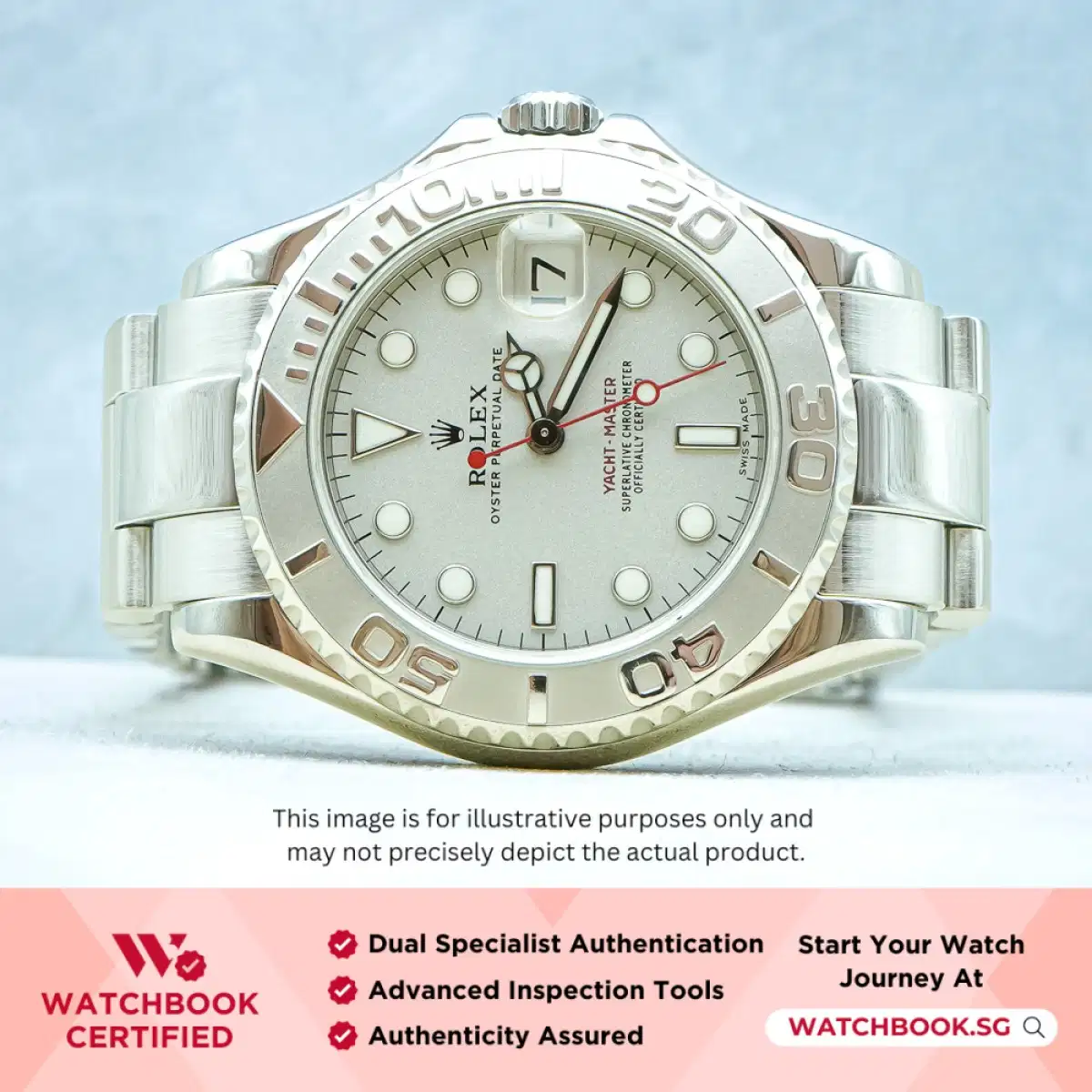 Rolex Yacht Master 168622 Silver