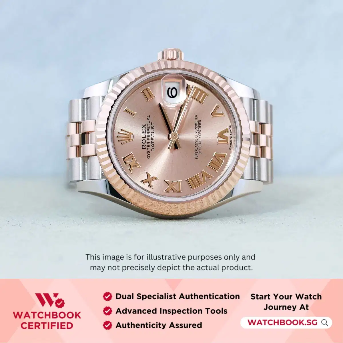 Rolex Datejust 278271 Rose Roman
