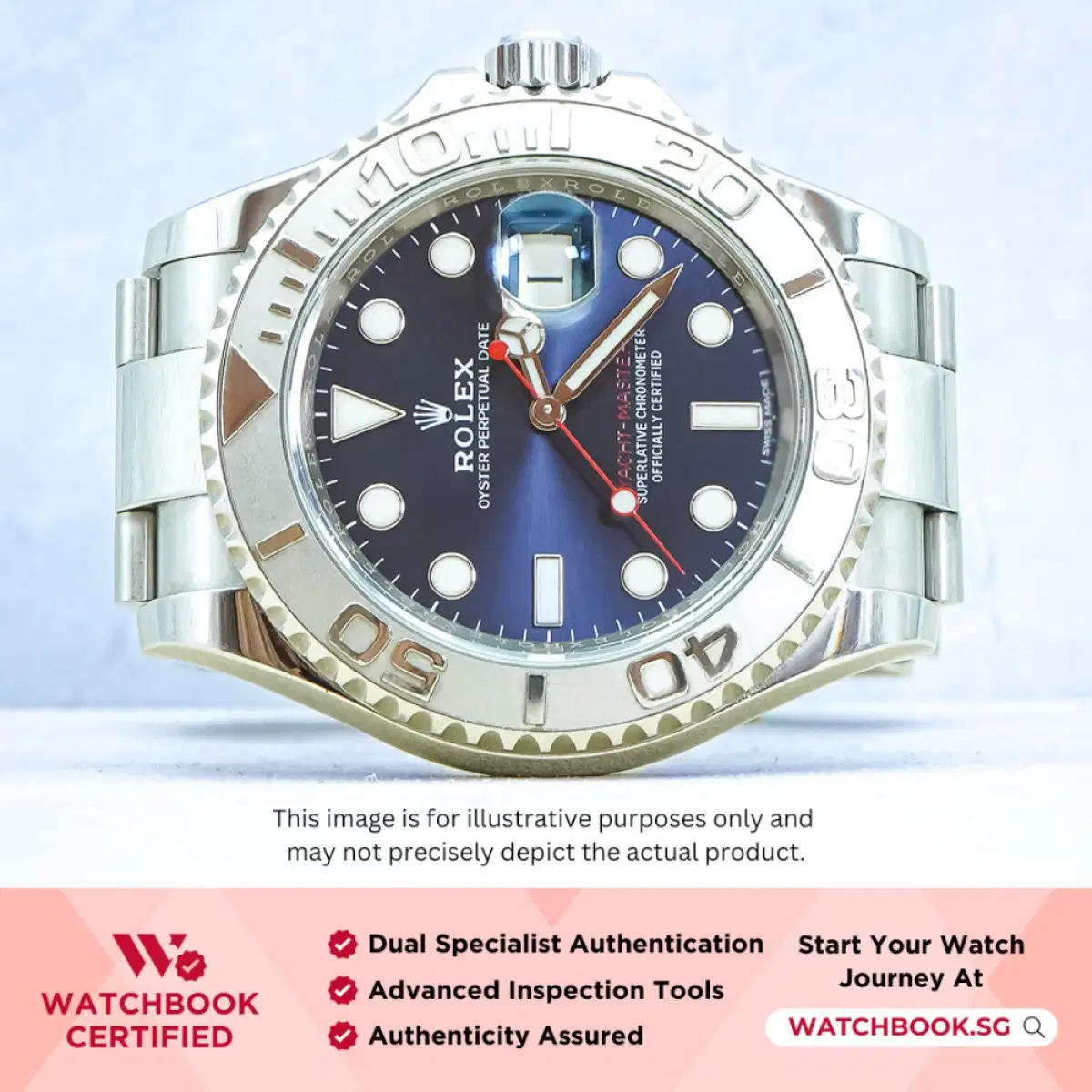 Rolex Yacht Master 116622 Blue