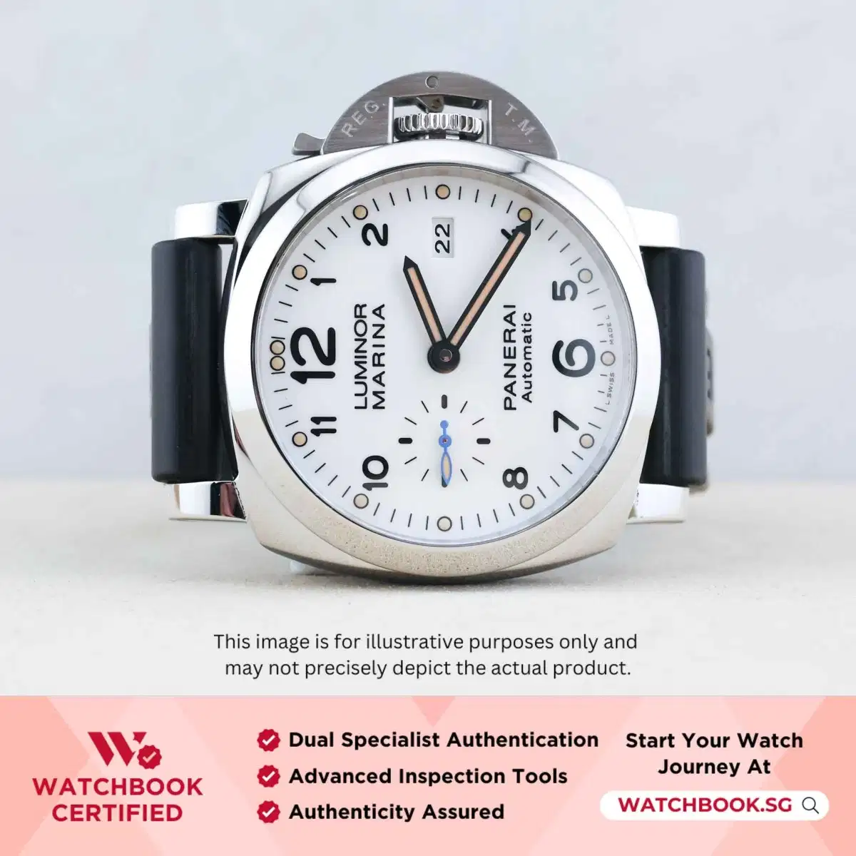 Panerai Luminor 1950 PAM01499 White