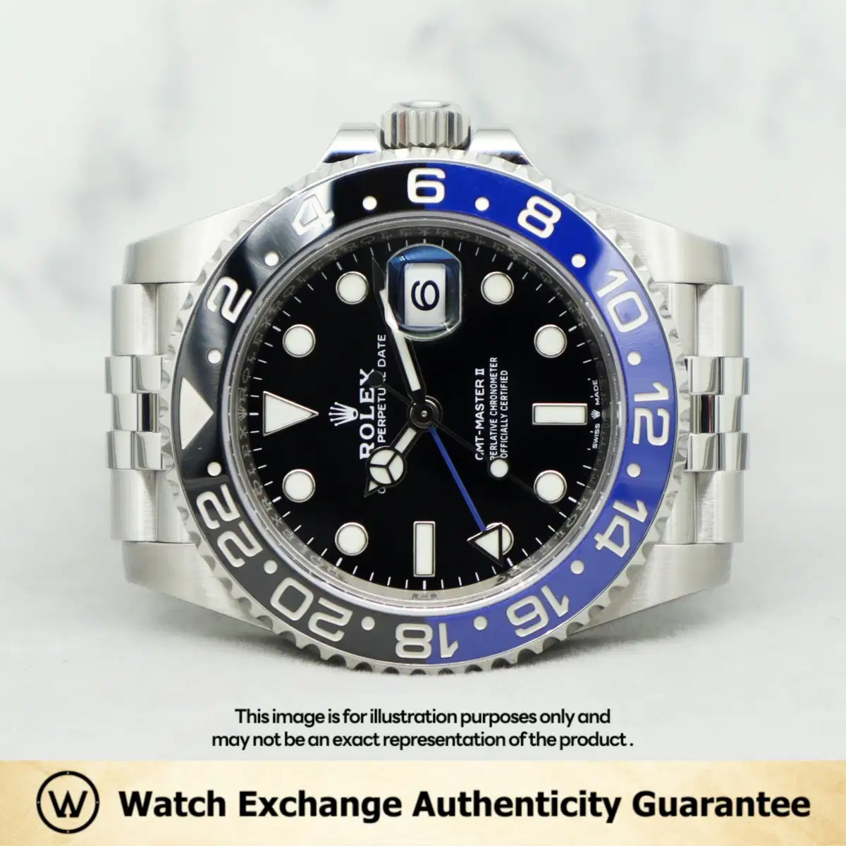 Rolex GMT Master II Batgirl 126710BLNR Black