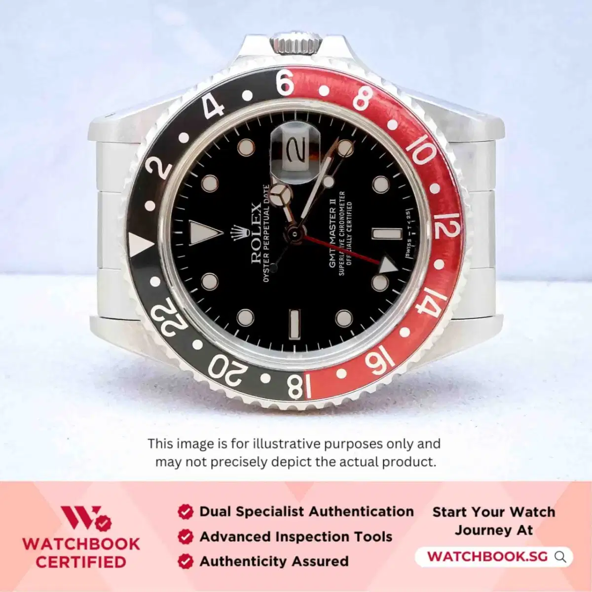 Rolex GMT Master II Fat Lady 16760 Black