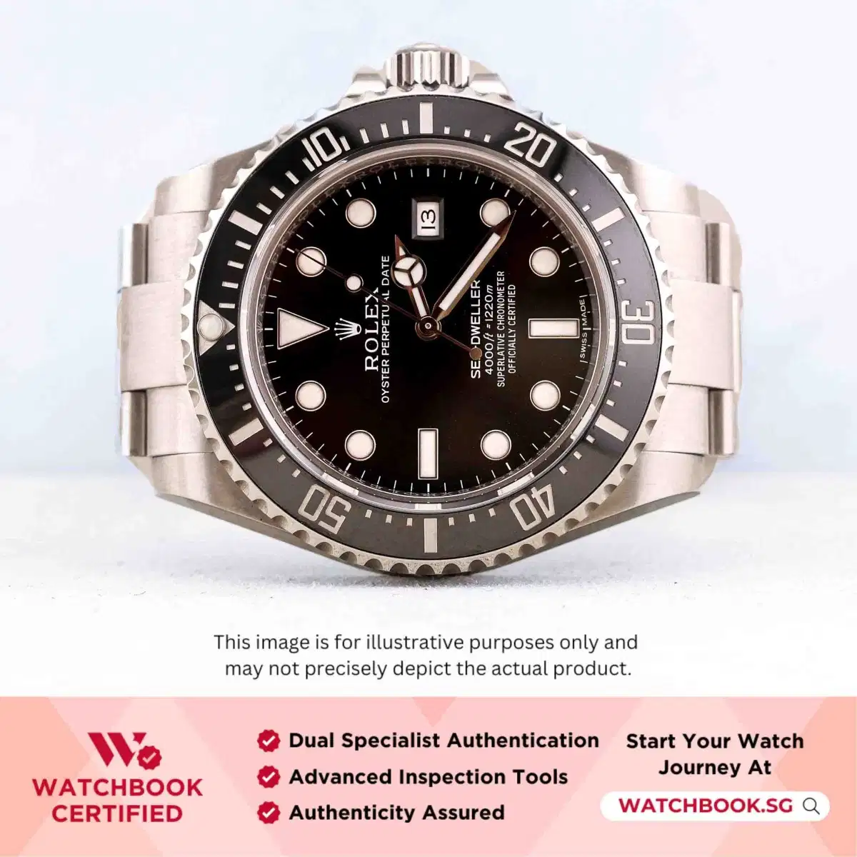 Rolex Sea Dweller 116600 Black Singapore Watchbook