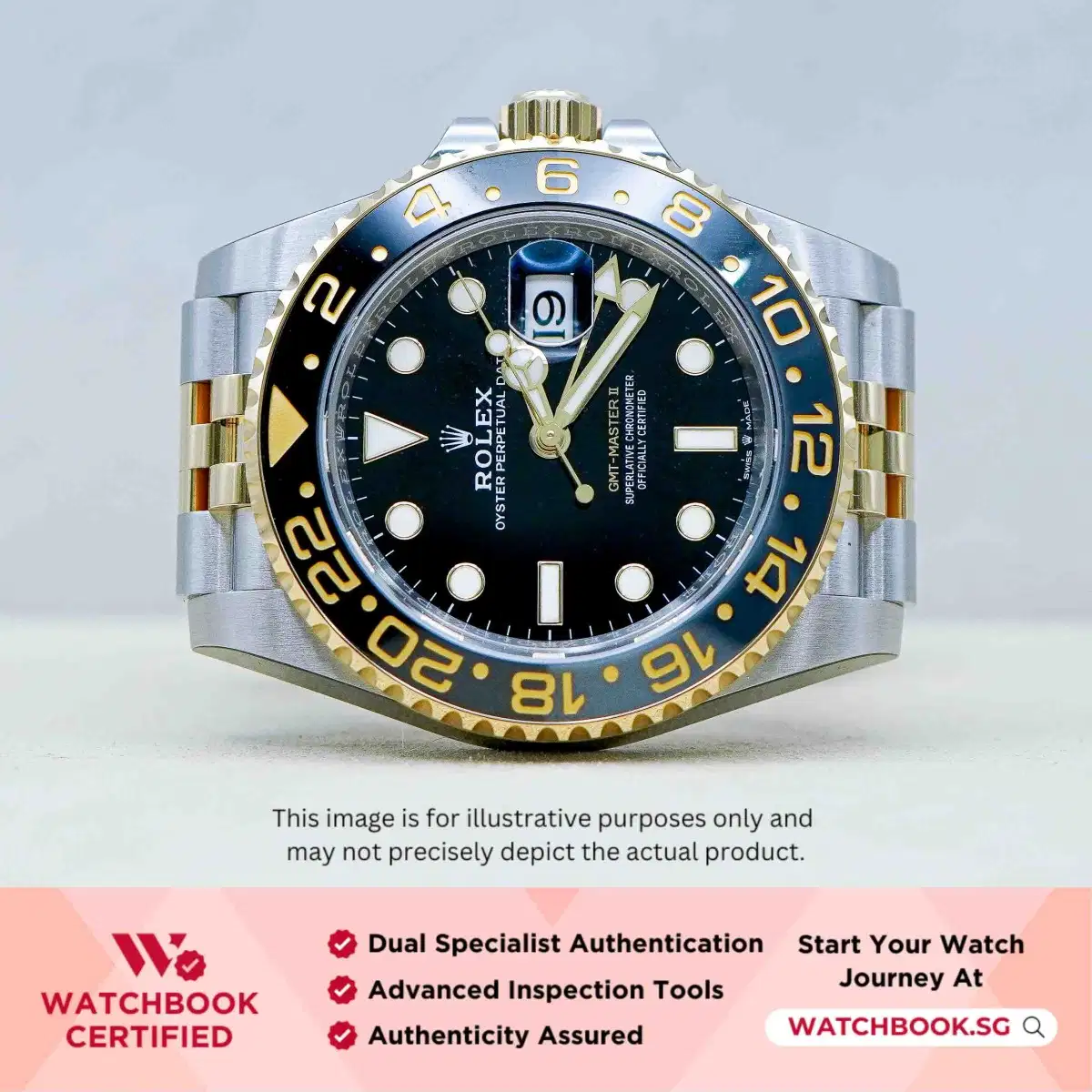 Rolex GMT Master II Guinness 126713GRNR Black