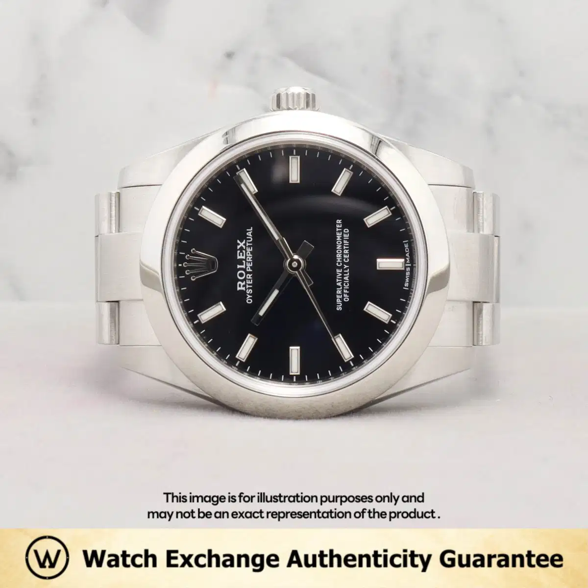 Rolex Oyster Perpetual 177200 Black Rolex Black Ref 177200