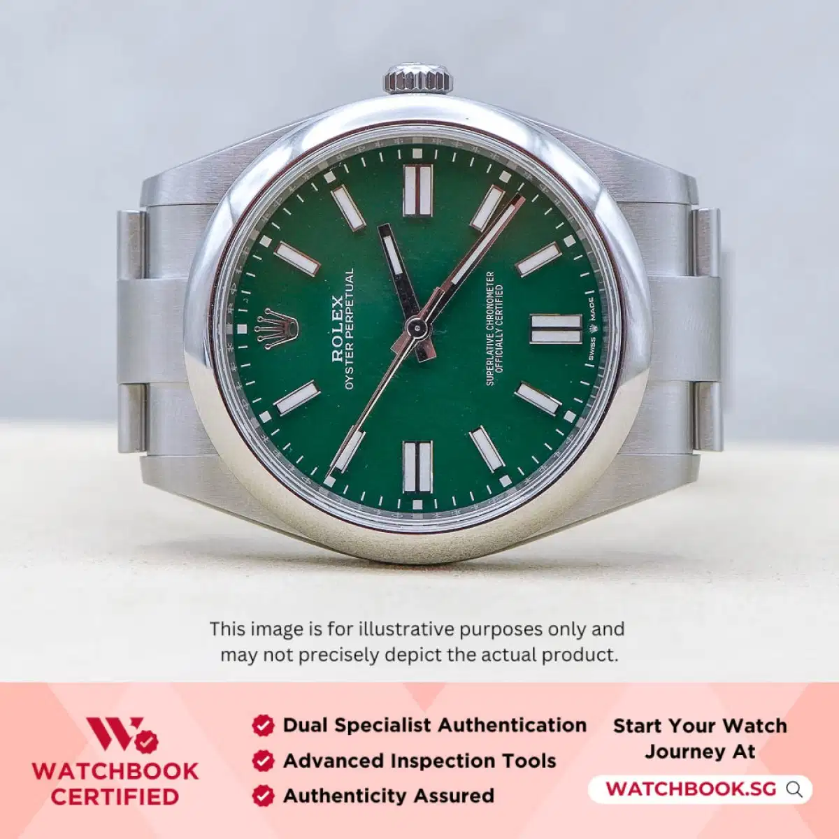 Rolex Oyster Perpetual 124300 Green