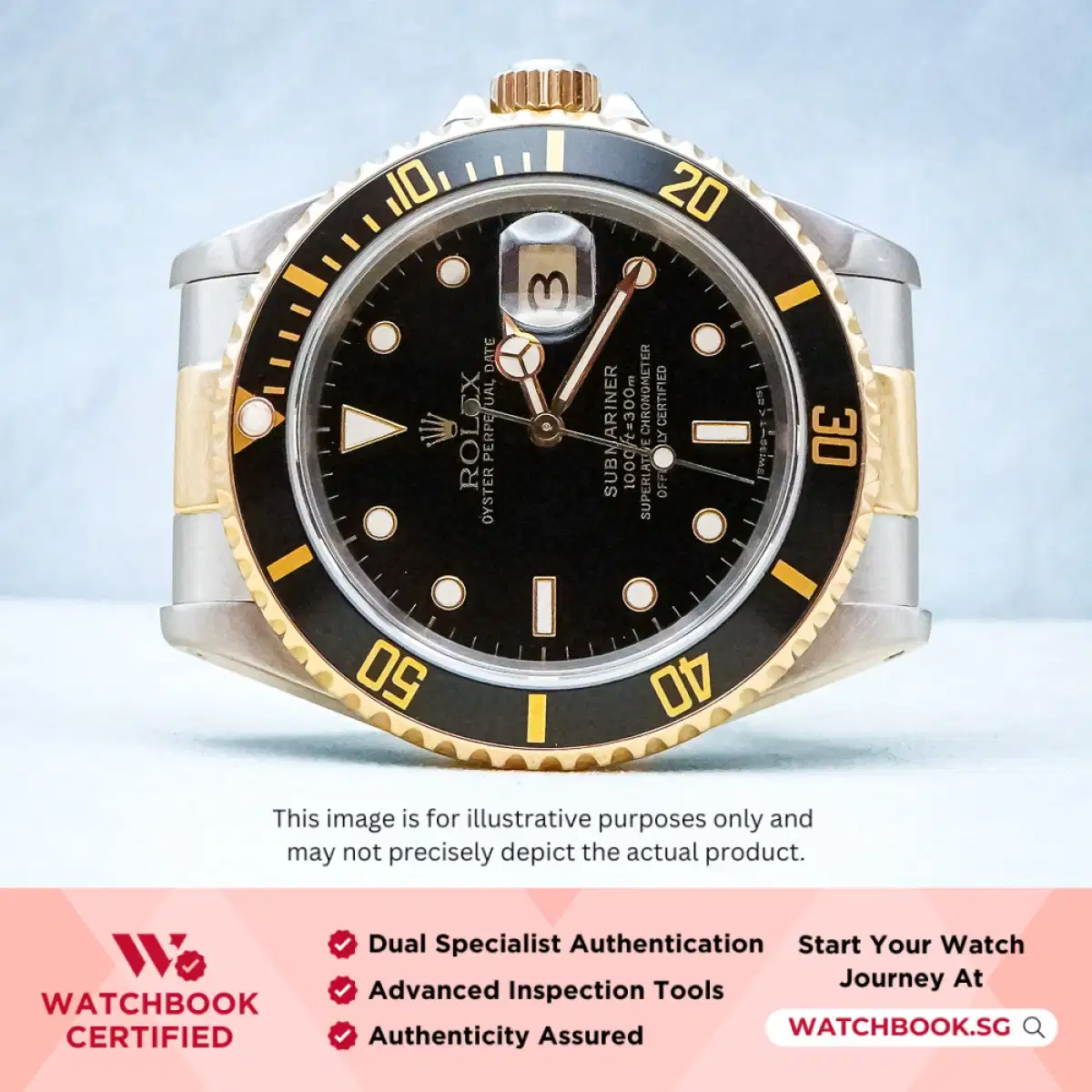 Rolex Submariner 16613LN Black