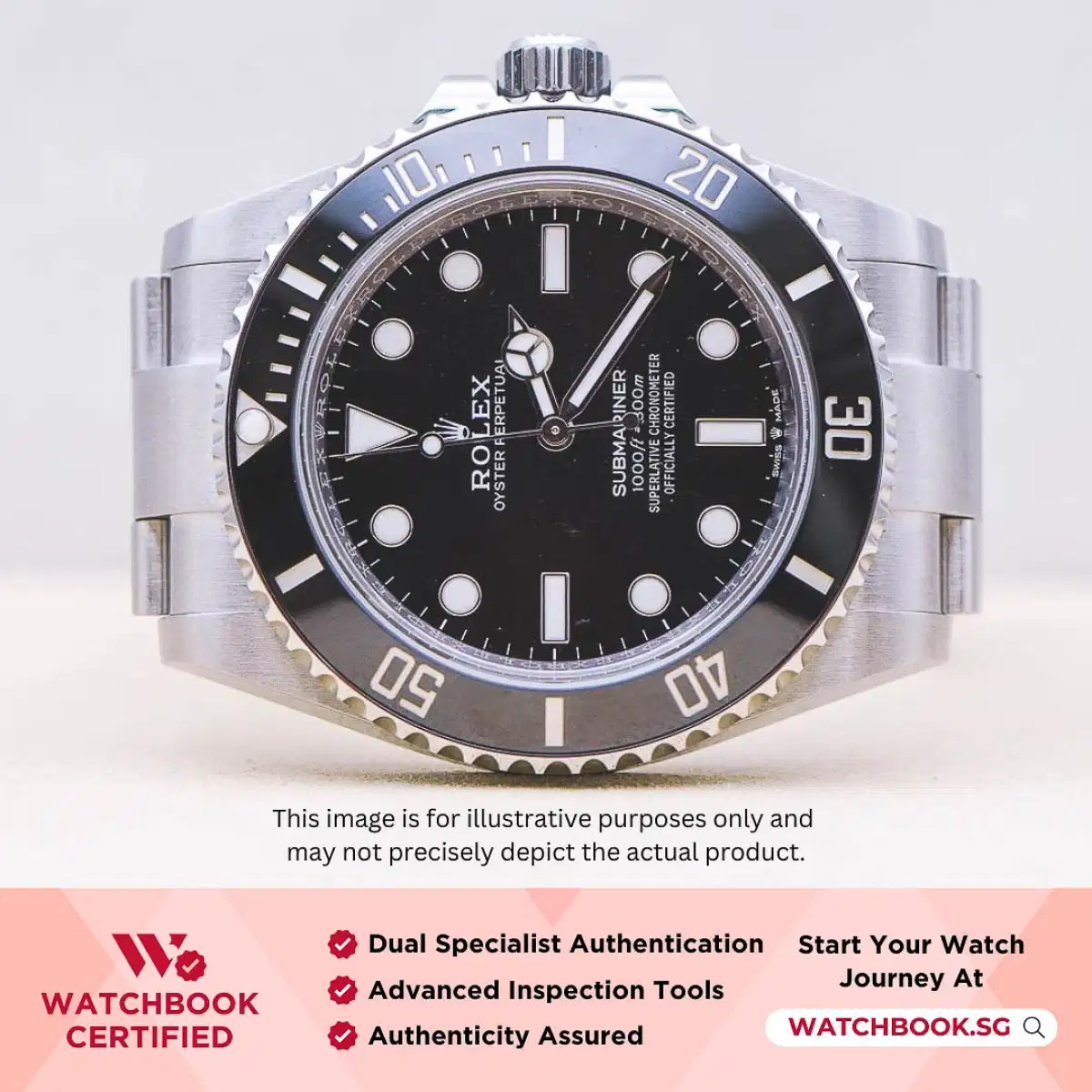 Rolex Submariner No Date 124060 Black